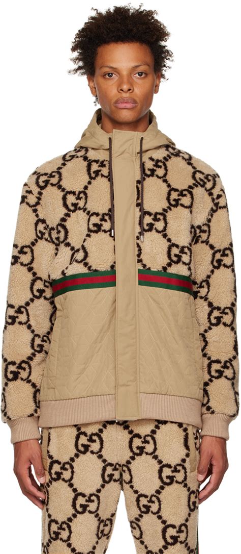 gucci wearing a jacket